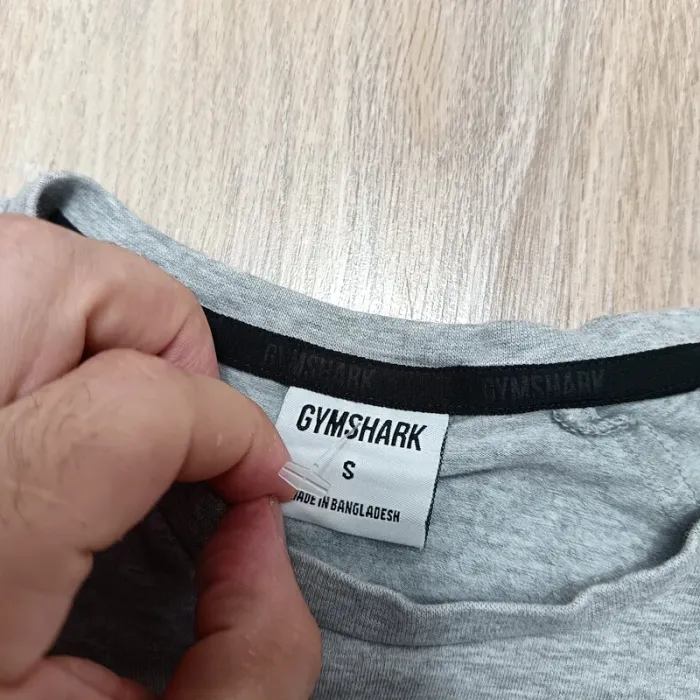 Hauts gymshark femme s gris manche longue - photo numéro 3
