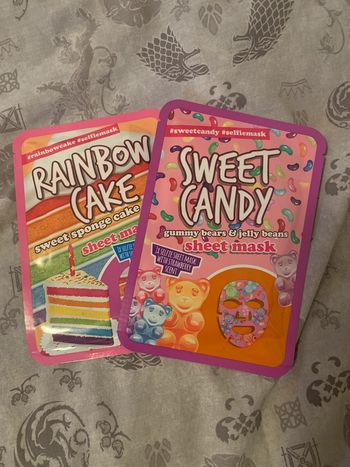 Lot de 2 masques Sweet Candy