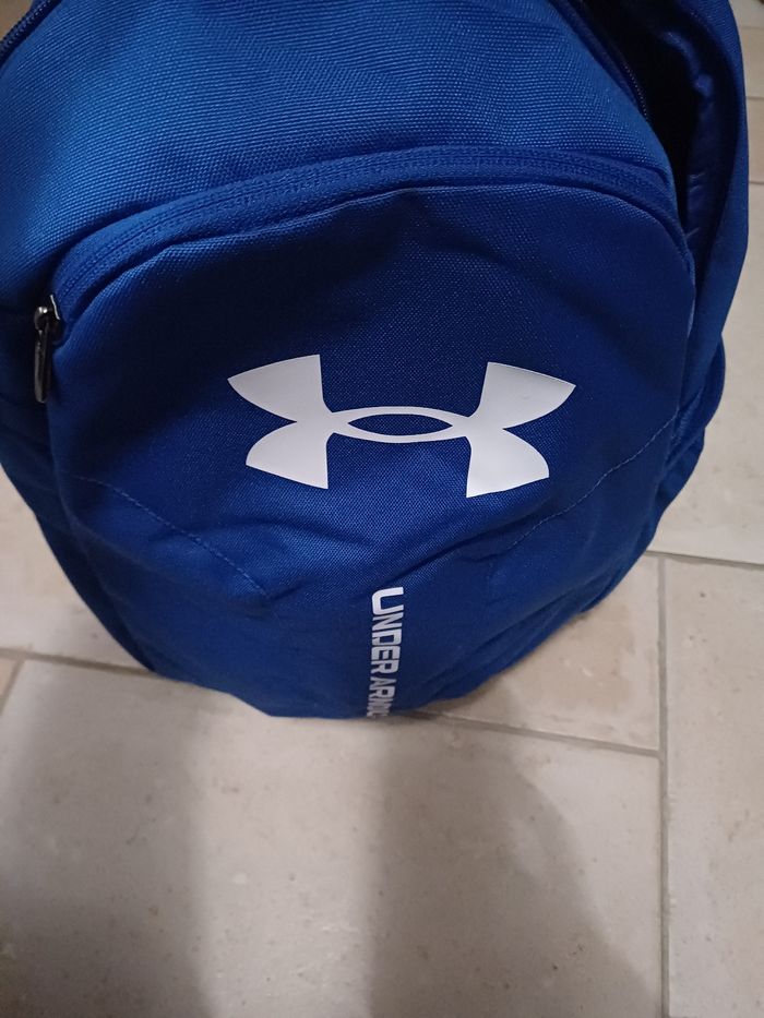 Sac à dos under armour neuf bleu et blanc - photo numéro 6