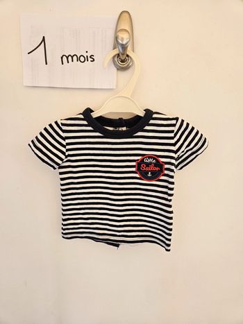Tee-shirt 1 mois