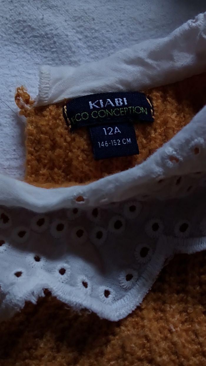 Pull col brodé filke - photo numéro 3