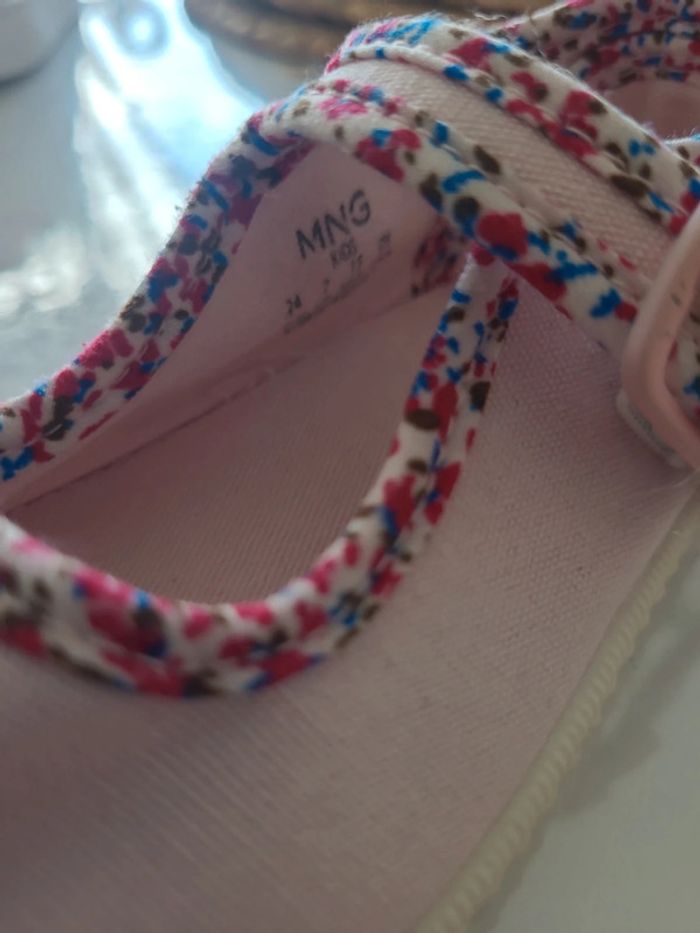Chaussure d été MNG rose pointure 24 - photo numéro 5