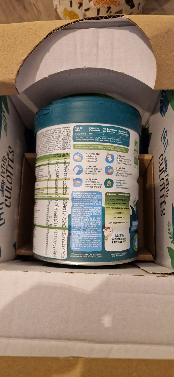 Lait formule épaissie 2eme âge - photo numéro 2