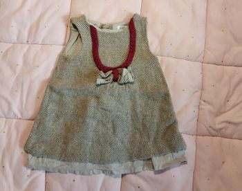 Robe courte fille Zara 18/24 mois