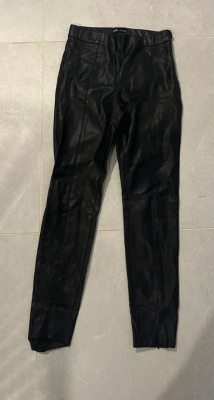 Pantalon en similicuir