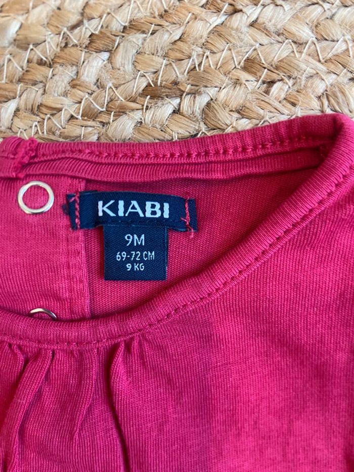 Tee-shirt fille 9 mois Kiabi - photo numéro 2