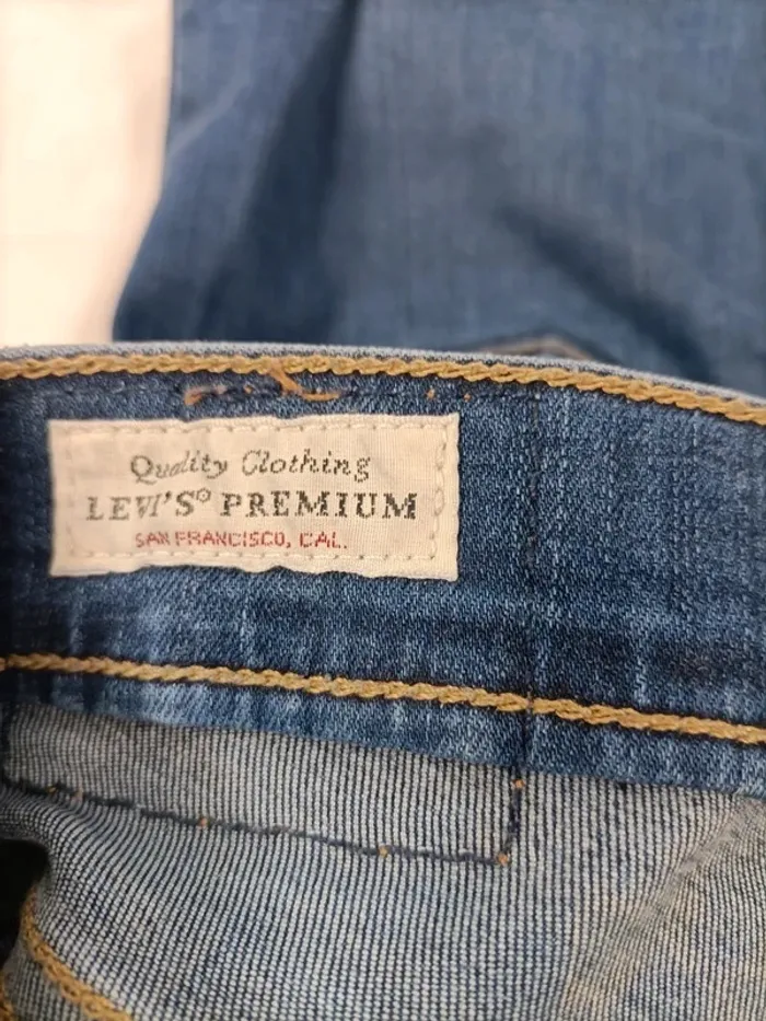 Jean Levi's taille haute slim - Levis Mile High Super Skinny - taille 27 A156 - photo numéro 7