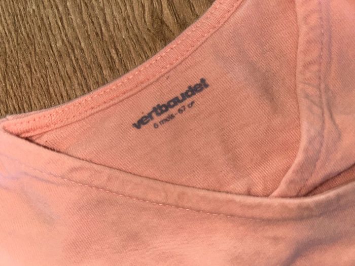 Haut rose La star de la maison c’est moi - Vertbaudet - photo numéro 3