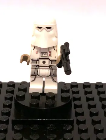 LEGO Star Wars episode V - Snowtrooper, cheek lines, frown