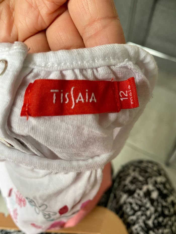 Lot de 2 tee-shirts sans manche 12 mois - photo numéro 9