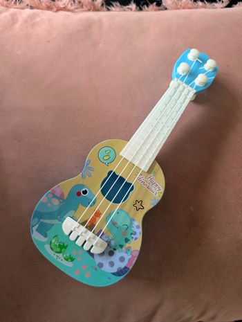 🎸 Mini guitare enfant "Happy Dinosaur"  Très bon état