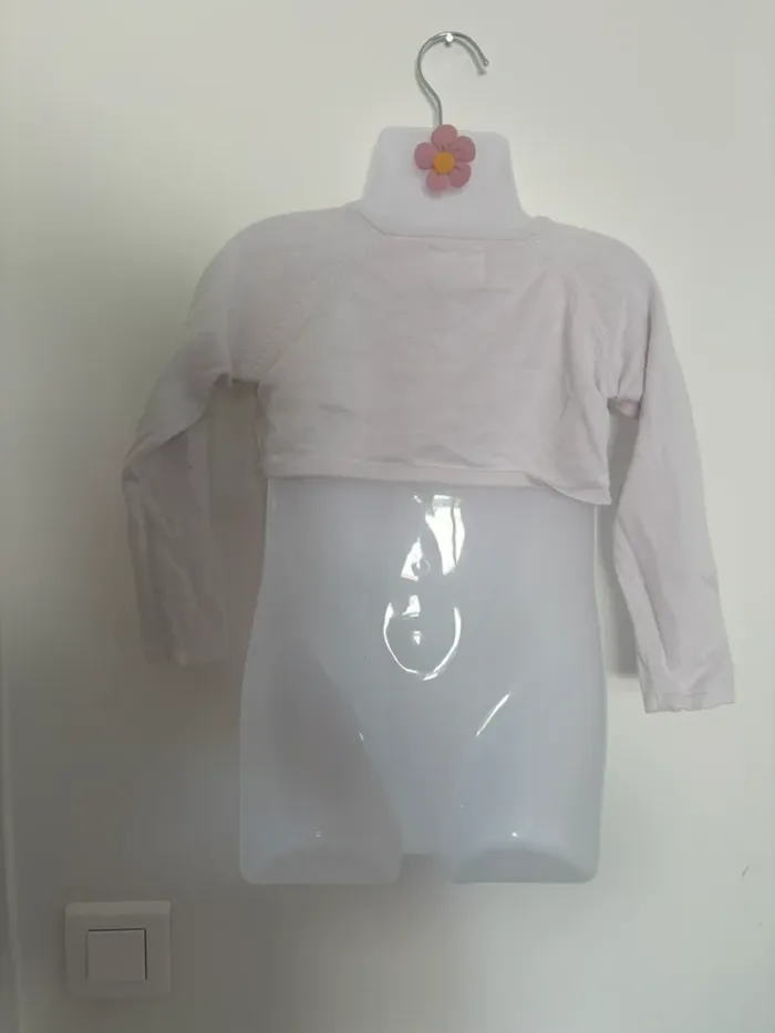 Gilet Cache-Cœur Zara - Taille 3/4 Ans - photo numéro 2