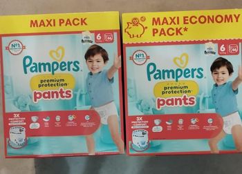 Couches Pampers premium protection pants