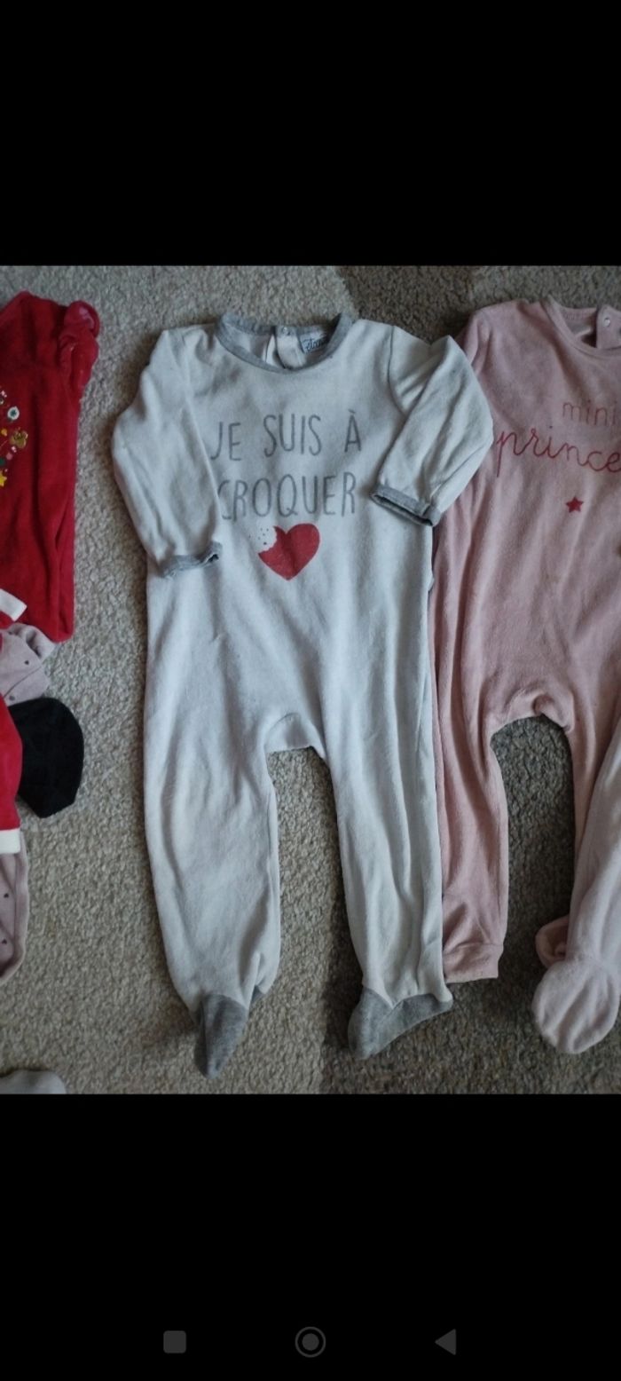 Lot pyjamas 18 mois - photo numéro 4