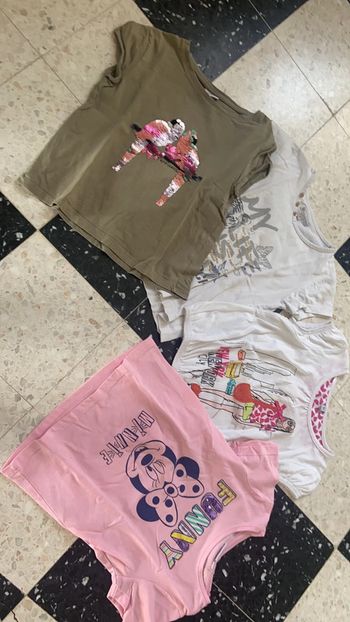 Lot de 4t shirt