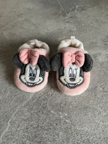 Chaussons bébé fille 3/6mois Disney Minnie