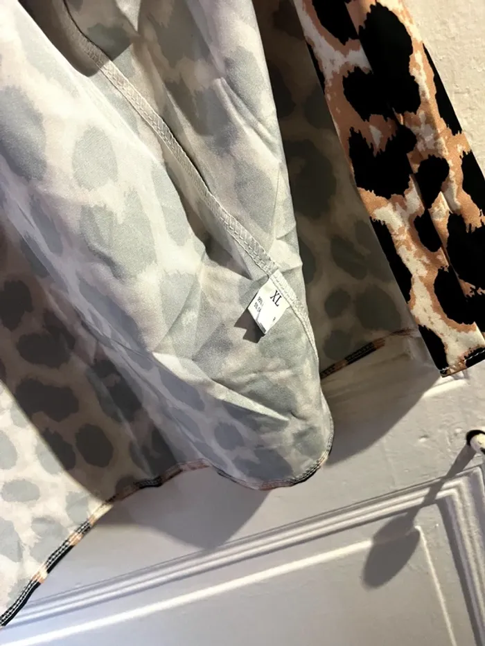 Ensemble veste short leopard taille XL - photo numéro 8