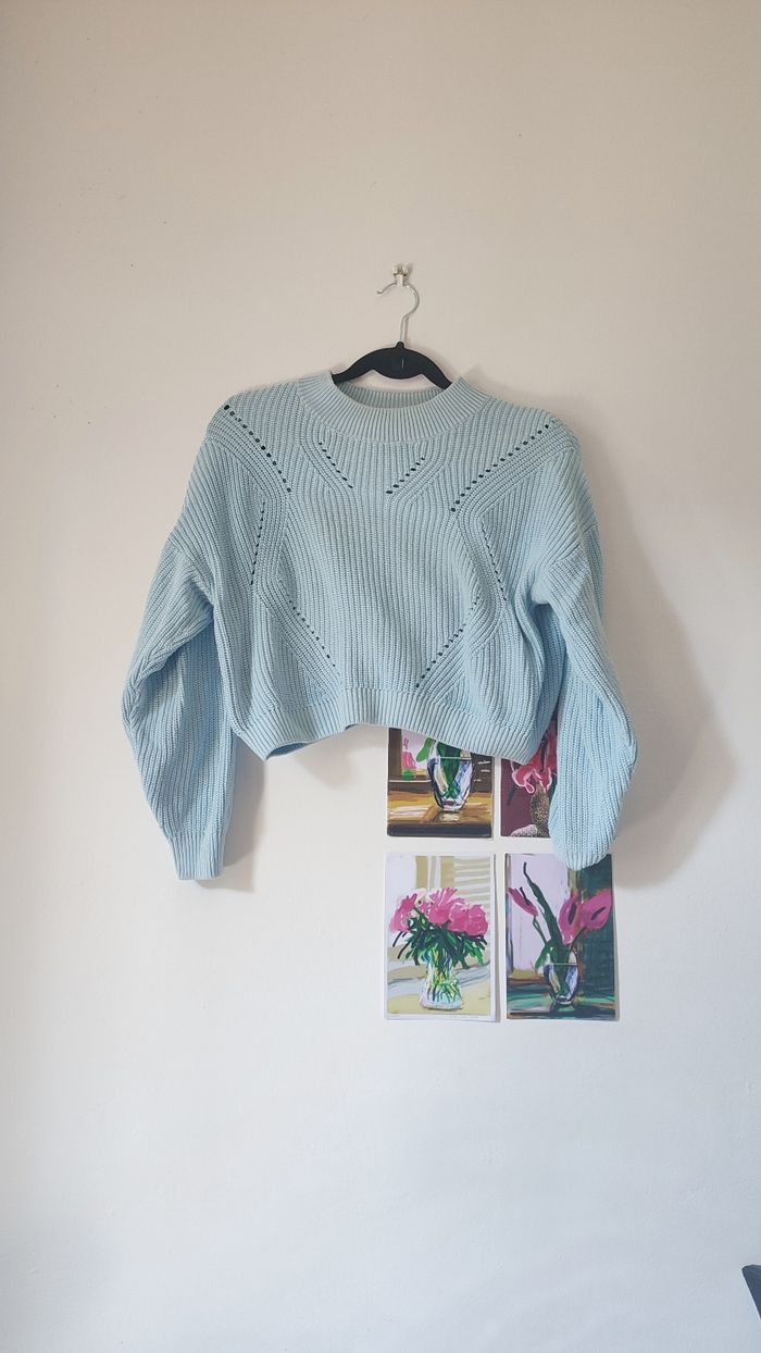 Pull bleu ciel h&m 14 ans
