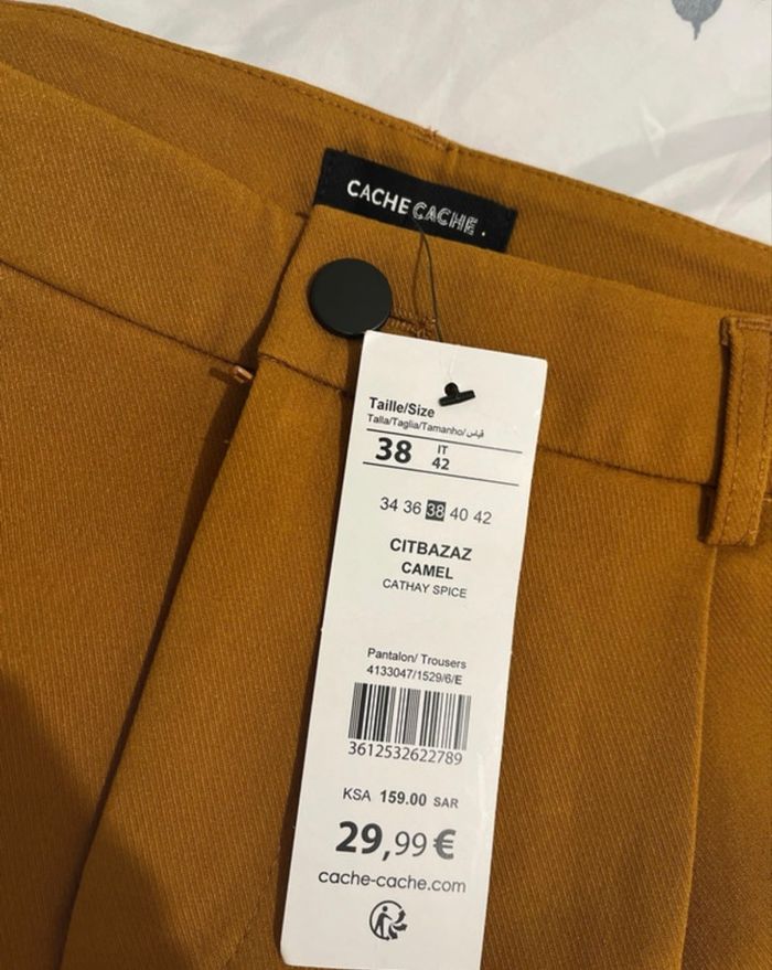 Pantalon Cache cache femme taille 38 - photo numéro 2