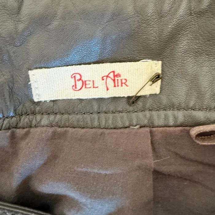 Jupe Bel-Air en cuir - photo numéro 7