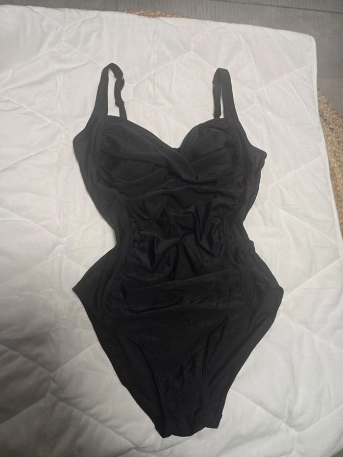 Maillot de bain 1 piece style pin-up retro vintage pin-up bonnet b/c Neuf taille L
