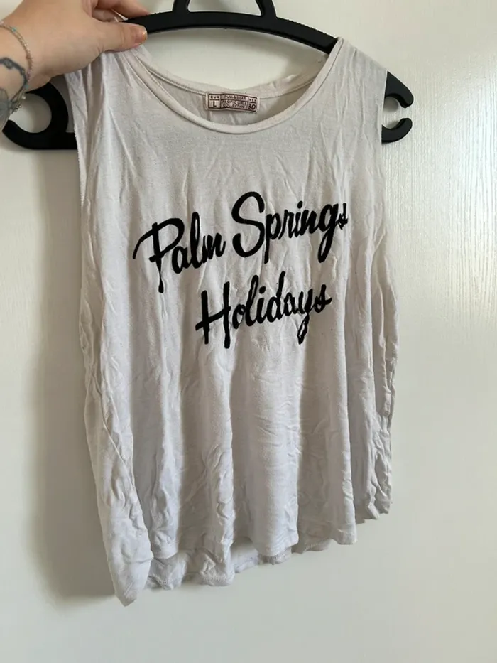 T-shirt sans manches
