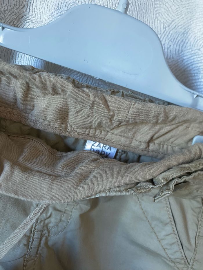 Magnifique short bermuda double ceinture 2/3 ans Zara baby - photo numéro 10