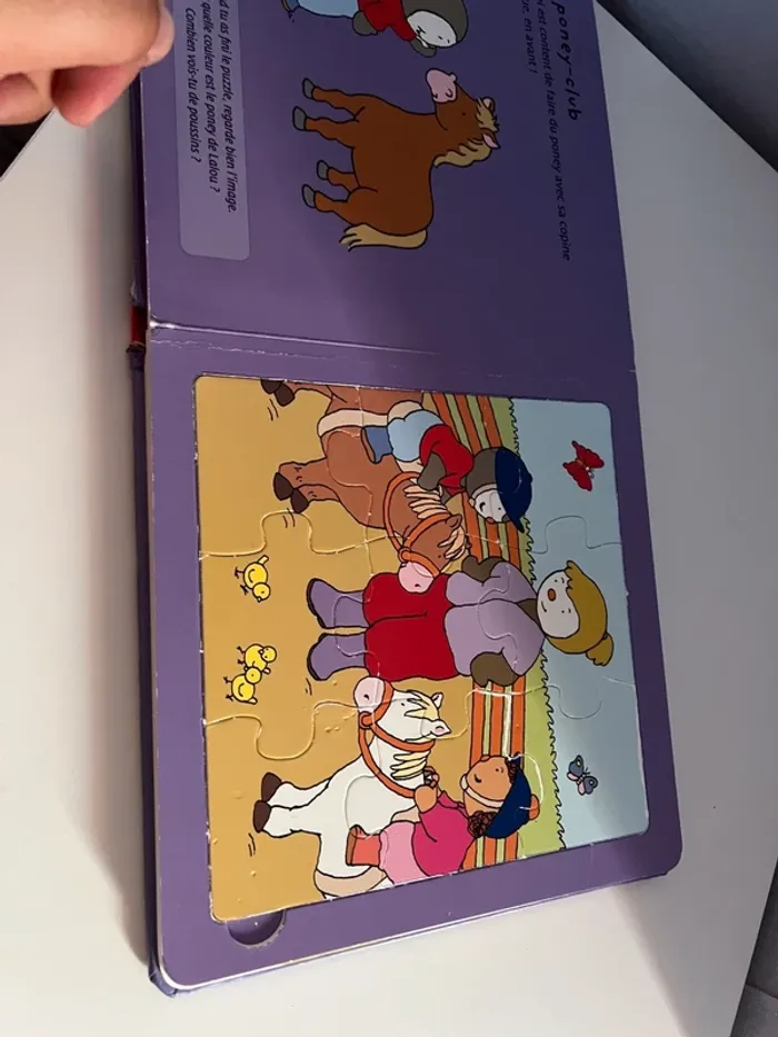 Livre puzzle tchoupi - photo numéro 3