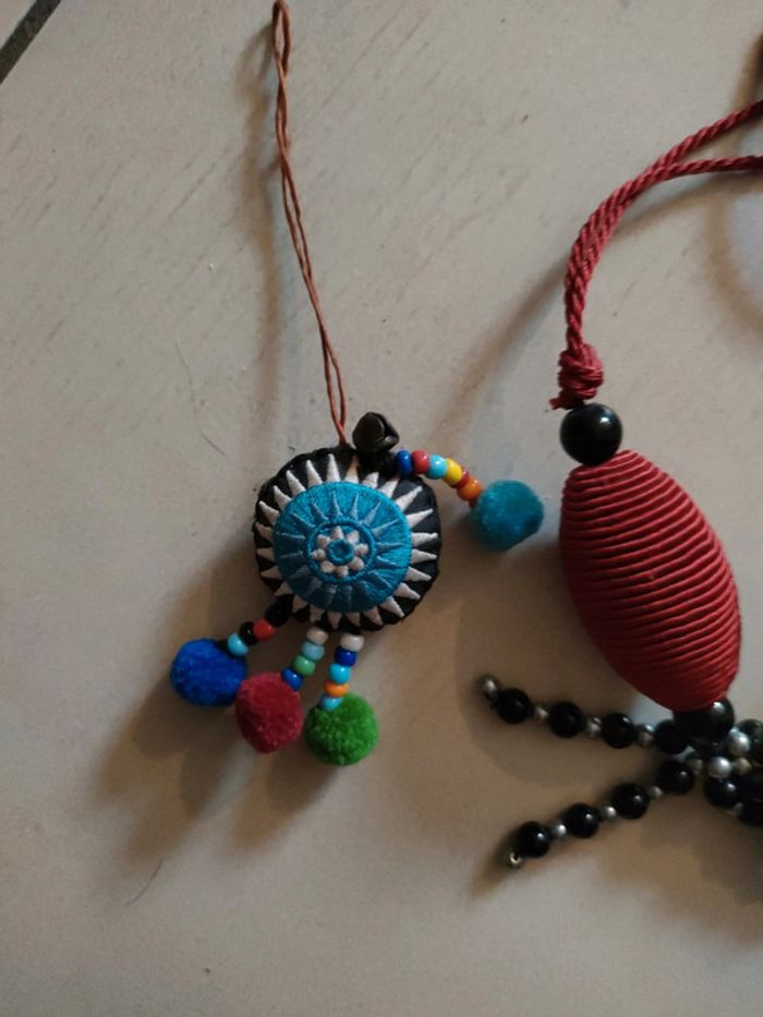 Lot de 3 bijoux clé de porte décoratifs - photo numéro 2