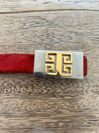 Ceinture en cuir givenchy vintage