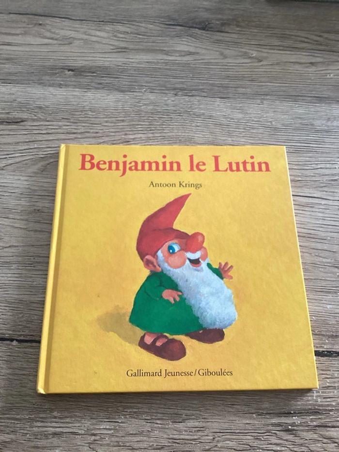 livre benjamin le lutin antoon krings