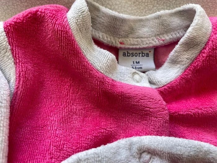 Lot de deux pyjamas bébé fille 1 mois - photo numéro 5