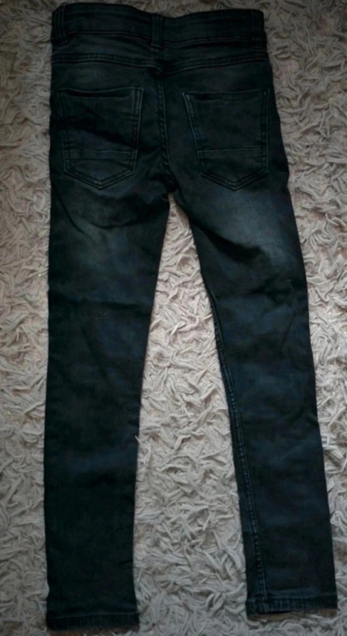 Jeans effet délavé super skinny 6ans mixte - photo numéro 6