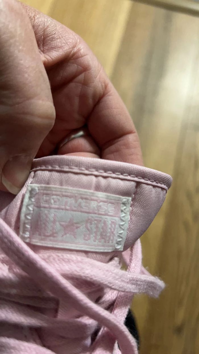 Sneakers Converse rose - photo numéro 6