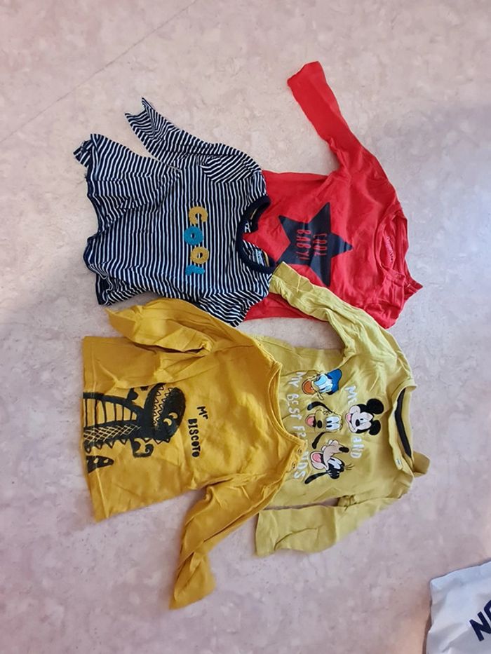 Lot tee shirt manche longue