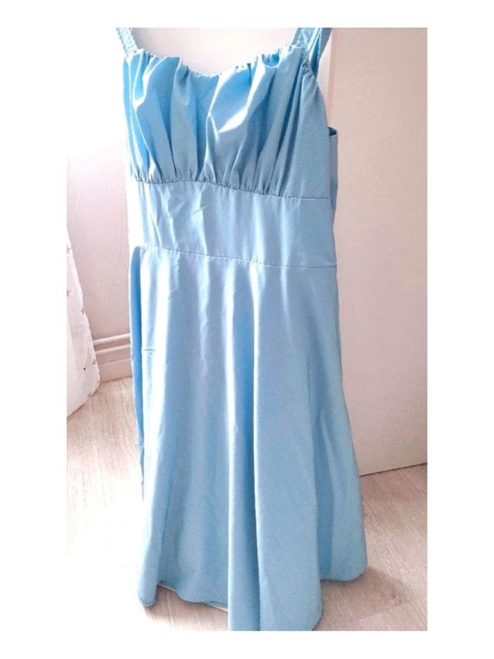 Robe La Belle Époque, vintage à bretelles - photo numéro 4