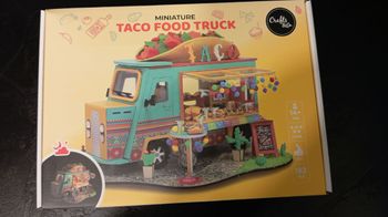 Kit de Construction de Maison Miniature Medium tacot food truck 