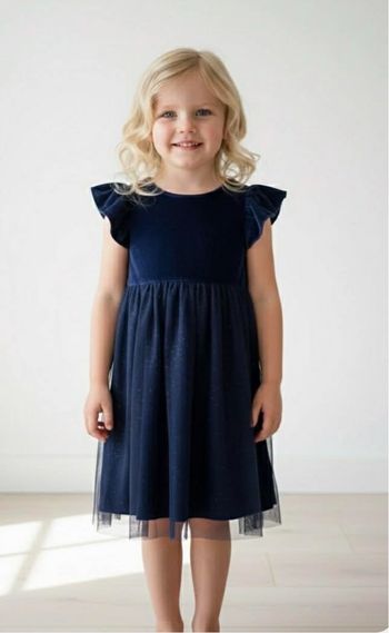 Robe Monoprix marine 6 ans