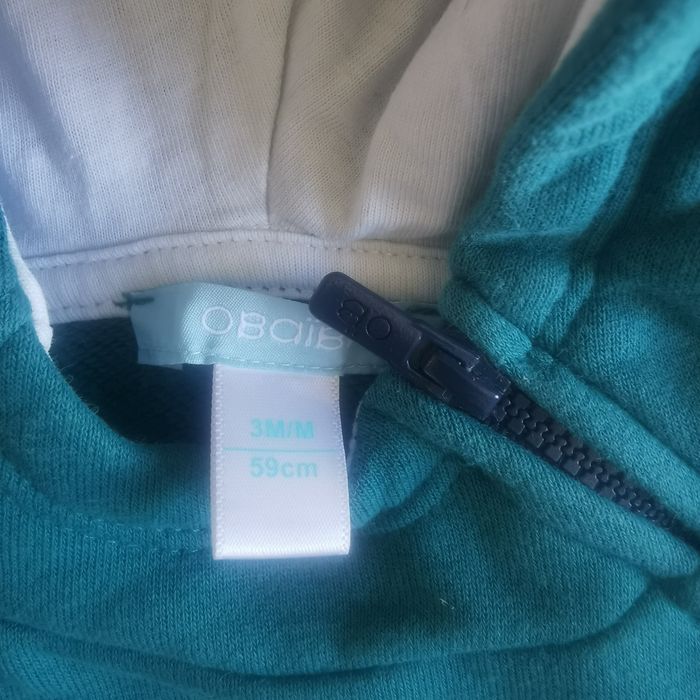 Lot gilet / pull 3 mois obaibi /orchestra / baby gemo - photo numéro 9