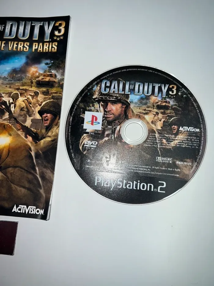 Call Of Duty 3: En marche Vers Paris - Jeu PS2 complet Version Francaise Sony - photo numéro 4