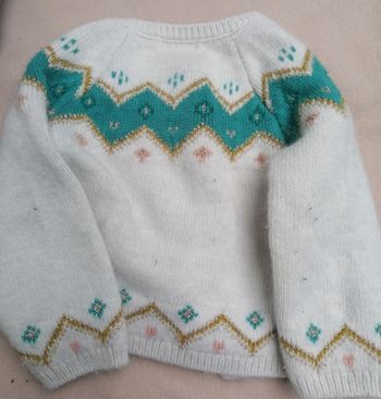 Gilet en tricot 24 mois