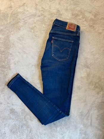 Jean Levi's 720 High Rise Super Skinny - Bleu Foncé - W27 L32