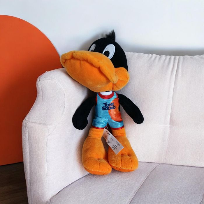 Doudou peluche daffy duck tune squad space jam