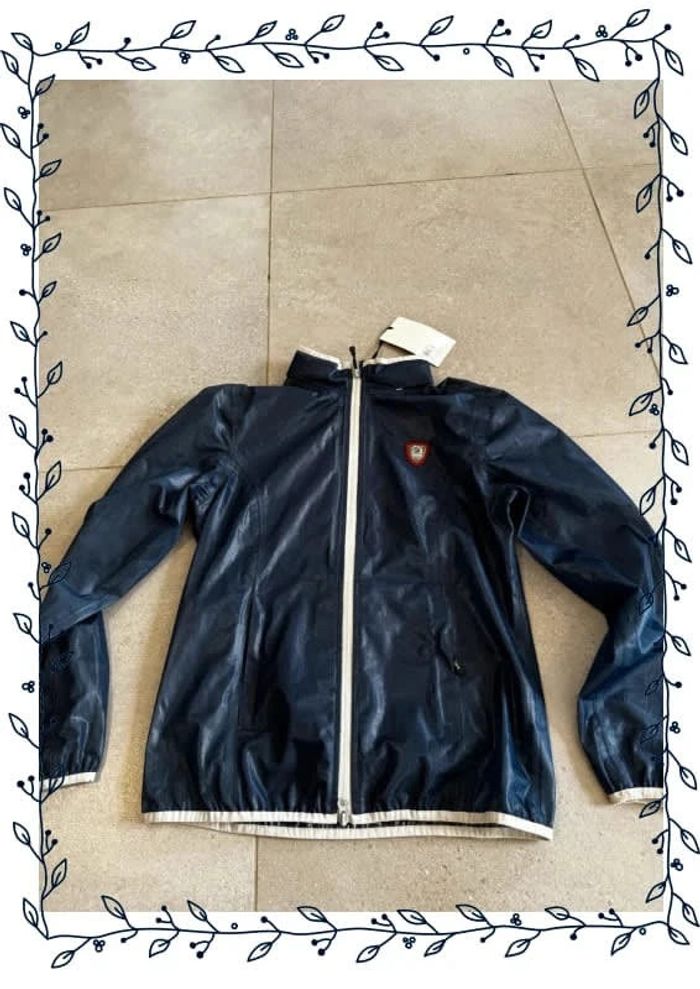 Veste Tattini transparent bleu unisex, bleu, taille M, neuf, valeur 125€