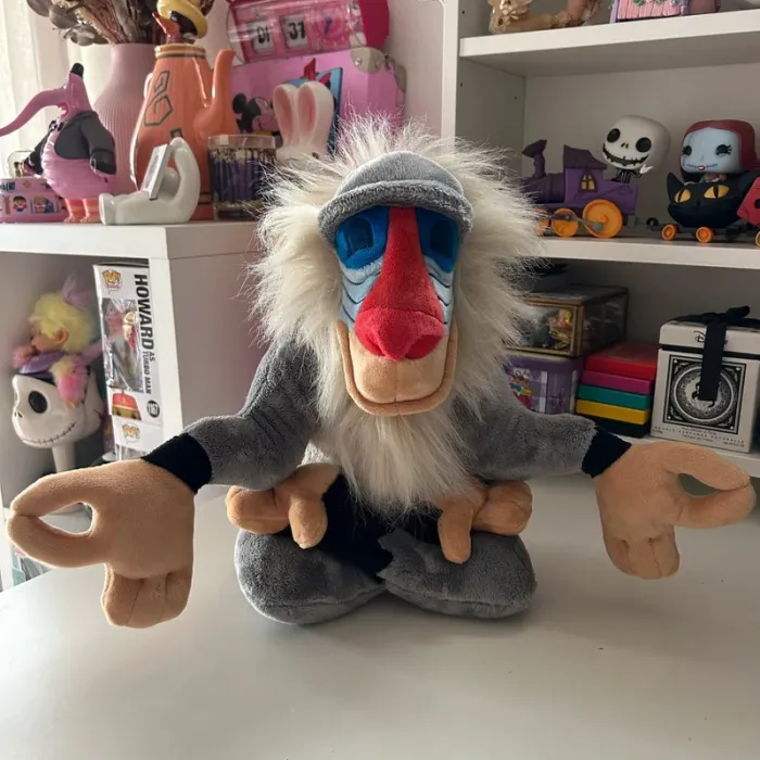 Peluche disney le roi lion rafiki - photo numéro 2