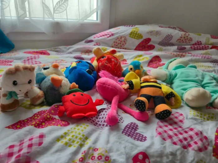 Lot de peluches enfant ou bébé - photo numéro 3