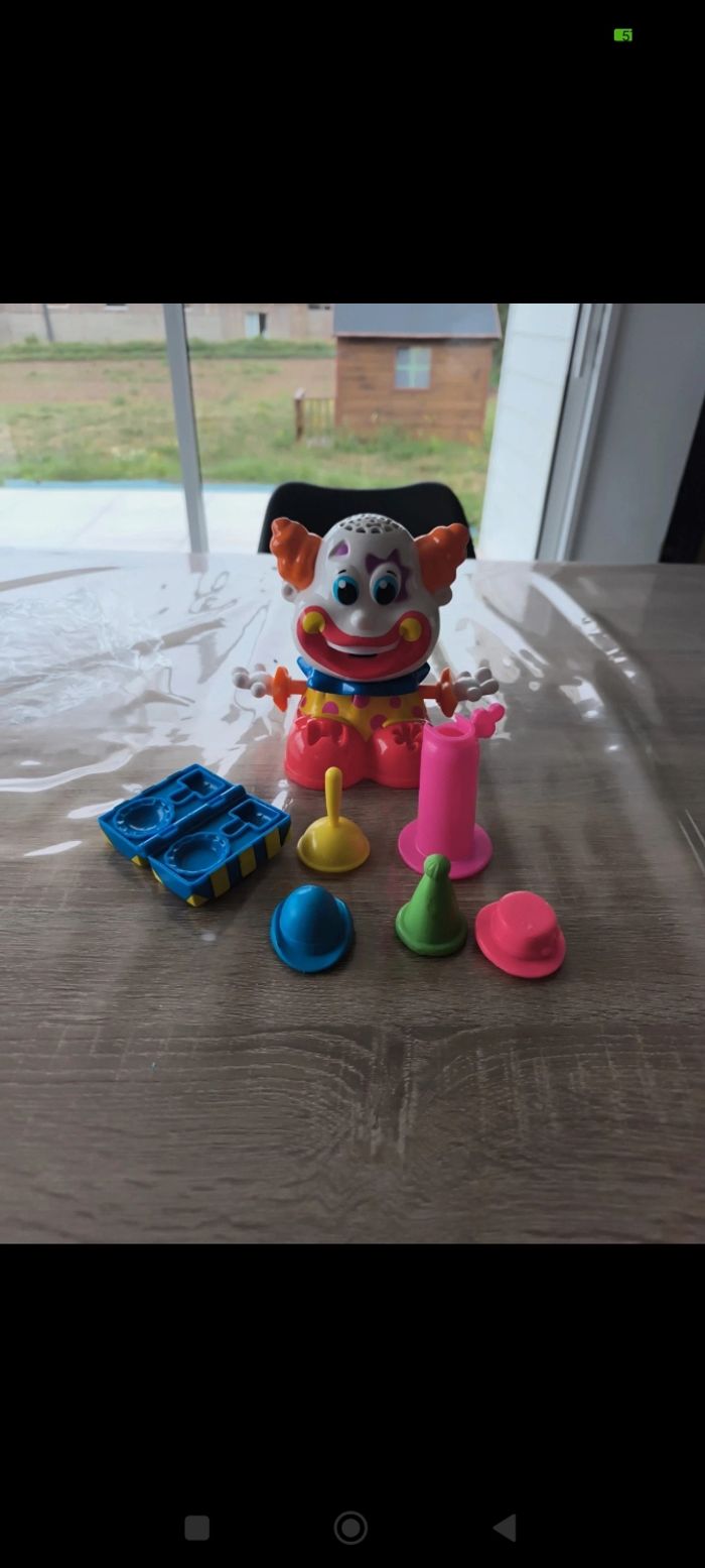 Accessoires pâte à modeler clown