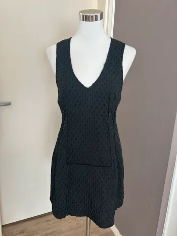 Bel Air, robe noire sans manches femme, taille 3/40 modèle Roxanne