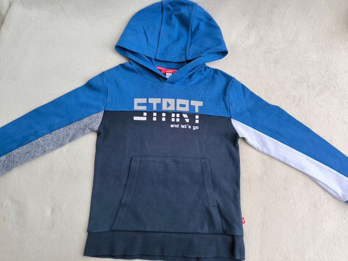 Pull à capuche garçon Okaïdi 8 ans - photo numéro 2