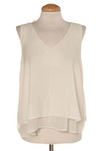 Top blanc Zara taille XS
